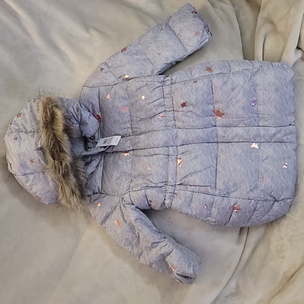 Kids, Girls, Toddler, Baby Gap, Puffer Jacket, Winter, Long Coat Water Resistant